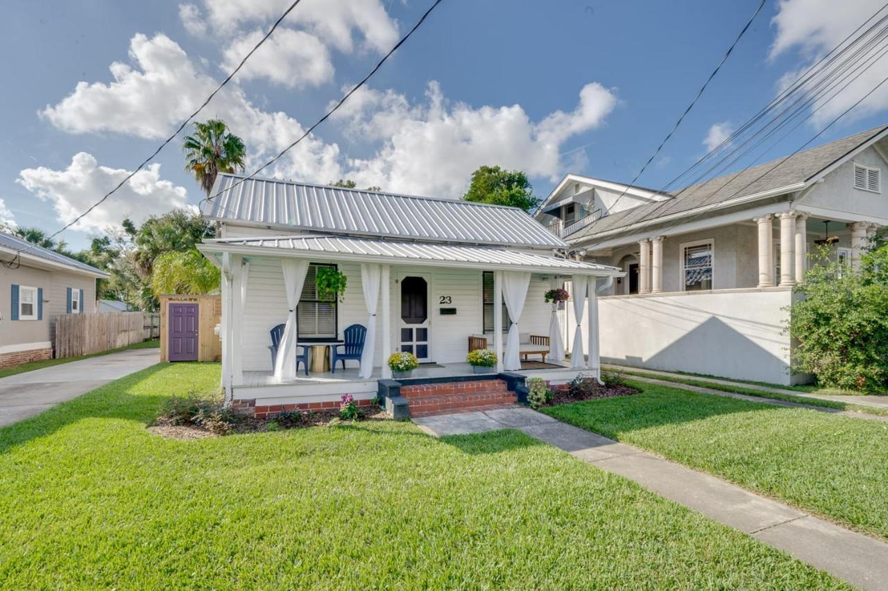 Updated Early 1900S 2Br Cottage Walking Distance To Downtown With Onsite Parking St. Augustine Esterno foto